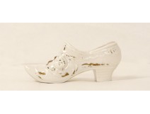 Chaussure Soulier Porcelaine Bibelot Fin XIXè début XXè
