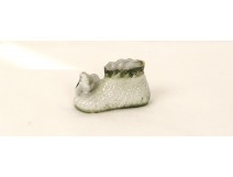 Chaussure Soulier Porcelaine Bibelot Fin XIXè début XXè