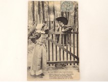 CPA Carte Postale Ancienne Cartophile Paludiers Guérande loire-atlantique