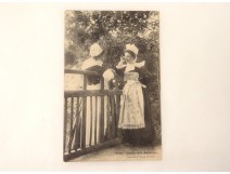 CPA Carte Postale Ancienne Cartophile Costumes Bretons Bannelec