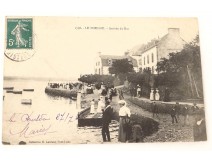 CPA Carte Postale Ancienne Cartophile Le Pouldu Arrivée du Bac