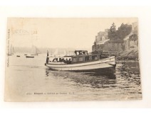 CPA Carte Postale Ancienne Cartophile Dinard arrivée en Vedette
