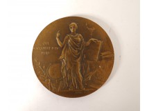 Médaille bronze Ministere de l'Instruction Publique Alphée Dubois XXème