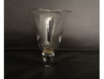 Lampe de sanctuaire en verre antique french XIXème siècle