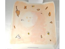 Lithographie Composition Abstraite Le fantôme de la belle jardinière XXème